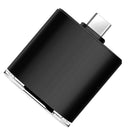 2 Pcs USB C Card Reader, USB C Card Reader Metal USB 3.1 Card Reader SD Card/TF