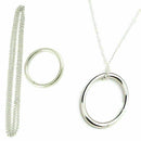 Fancy Magic Ring and Chain Cool Magic Trick ps Metal Knot Ring On Chain . A U2H6