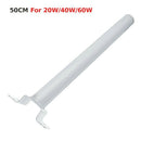 50CM Mounting Pole Support for Outdoor LED Solar Light Street Lamp 40W/90W/