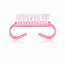Convenient Nail Random Color Brush For Acrylic & UV Gel Nail Art Dust Clean F9V7