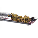 Loose Filter Strainer Leaf Stainless Steel Tea Infuser Herbs Spice Pipe Shape,