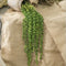 2x Artificial String of Pearls Hanging Plants Garden Wedding Flower Decor