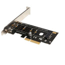 Pci-E Pci Express 3.0 X4 To Nvme M.2 M Key Ngff Ssd Pcie M2 Riser Card Adap G7H1