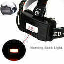12000LM T6 LED Headlight Headlamp Head Torch Battery Flashlight Work Light Lamp@