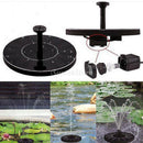 Solar Bird Bath Fountain Pump,with 4 Nozzle, for Bird Bath, Garden, Pond, Pool,