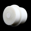 White Silicone Stoppers Plug Rubber Stoppers Plug Bung for Flask Test Tube