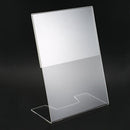 Menu Holder Acrylic Size: A5 Leanback portrait W3F9