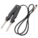 902 Esd Smd Double Soldering Iron Tweezer Handle Clip Heating Plier Solderi I6Z4