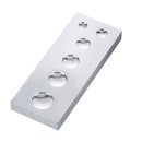 6 Holes Snap Rivet Fastener Buttons Holder Mounting Base Installation Tools