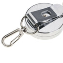 1*Anti-lost Retractable Metal High Elastic Telescopic Wire Rope Keyring Keychain