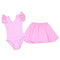 Ballet Leotards For Girls Girls Siamese Dance Practice Clothes Short Cotton Q9C9