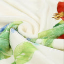 Large baby milestone blanket soft wool newborn baby bath towel blanket baby