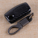 Carbon Fiber Color Remote Key Shell Cover Case Fit For Ford Fiesta Focus C-Max