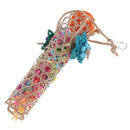 Set of 2 Parrots Chewing Forgaing Toys Rattan Toys Bird Birds Macaws Conures