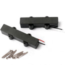 1 Pack Sealed 5 String Electric Bass Guitar Pickups with Mounting Screws Set