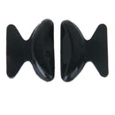 Pair 2.5mm Silicone Stick On Nose Pad + Ear Hook Holder for Glasses Spectacles