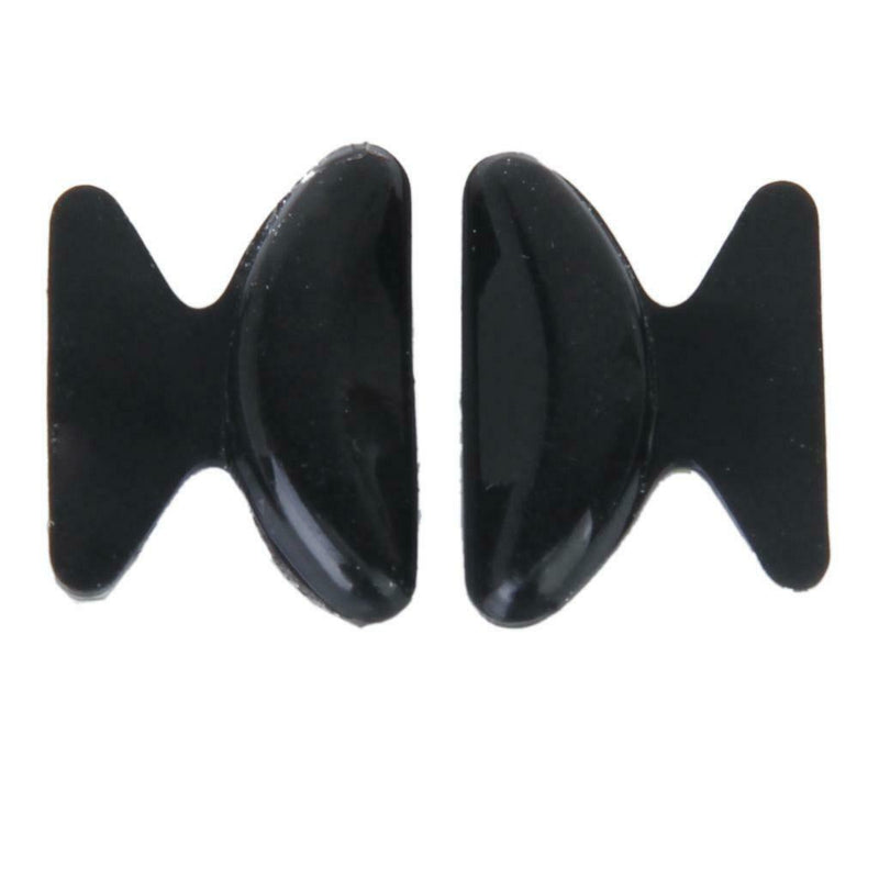 Pair 2.5mm Silicone Stick On Nose Pad + Ear Hook Holder for Glasses Spectacles