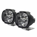 2X Car Motorcycle Waterproof LED External Lights Fog Light Headlight Lamp OWX