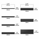 Heat Shrink Tubing Black 170pcs Ratio 3: 1 Dual Wall Adhesive Lined Heat Sh