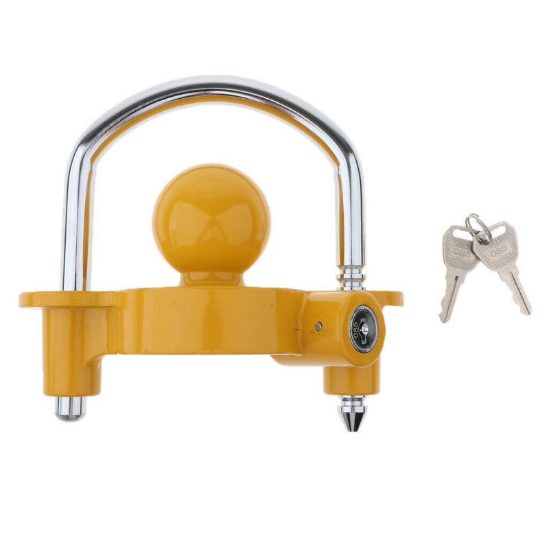 Universal Hitchlock Caravan Trailer Hitch Lock COUPLING TOW BALL LOCK SECURITY