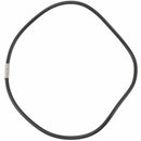 10 Black Rubber Lace Choker Necklace 450x4mm per Woman Man