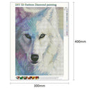 5D DIY Full Drill Diamond Painting Wolf Animal Cross Stitch Embroidery Kits