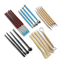 24pcs Clay Sculpting Polymer Ceramic Carving Pottery Modeling Tool Set