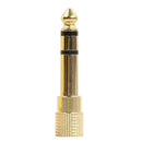 3.5mm Stereo Female to 6.35mm Male Mono Audio Adapter Plug