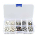 250 Pcs 10 Models Tactile Push Button Switch Micro Switch for Car Remote Control
