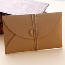 20pcs DIY Paper Handmade Dry Flower Invitation Greeting Card with Envelope