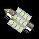 10x Festoon LED 31mm 16SMD Car Interior Dome Map Roof Reading Light Bulb DC 1 BX