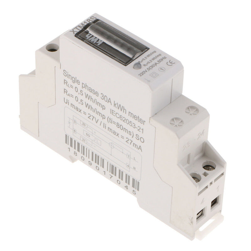 High Quality Energy Power Meter Kwh Meter Din Electric kWh Meter 220V 5(30)A