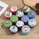2.2OZ Christmas mini tin box Sealed jar packing boxes jewelry candy box stoS Ew