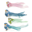2Pcs Colorful Artificial Foam Mini Bird with Clip Home Wedding DIY Kit Decor