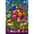 5D DIY Full Round Drill Diamond Painting Flowers Art Embroidery Kits (B918)
