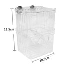 Acrylic Fish Tank Breeding Box Aquarium Double Guppies Hatching Incubator  A