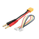 4CH Parallel Charging Board XT60 Banana Plug Connector for ISDT D2 Q6 SC-60
