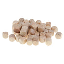 50Pcs Wooden Blank Dice 16mm Game Dice for Kids Building Blocks DIY Craft