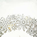 Christmas LED Luminous Wooden Garland Ornaments House Decorations OrnamentsSEAU
