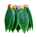Party Decorative Hula Skirt The Tropical Style Hawaiian Leaves Skirt Summer H8I1