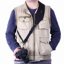 Black DSLR Sport Quick Release Professional Anti-slip Strap One-shouldered  K4L7
