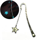 1X Luminous Night Flying Bookmark Label Read Maker Feather Book Mark Statione Bj