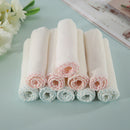 10pcs Baby Feeding Nursing Towel Cotton Gauze Saliva Towel Face Washcloth