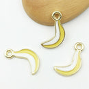 0.9X1.7Cm 60Pcs Banana For Earrings Accessories/Earring Parts Jewelry Handm