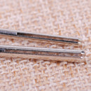 6pcs Split Head Mandrel Handle Holding Abrasive Sandpaper Clips Shank Tool 3Size