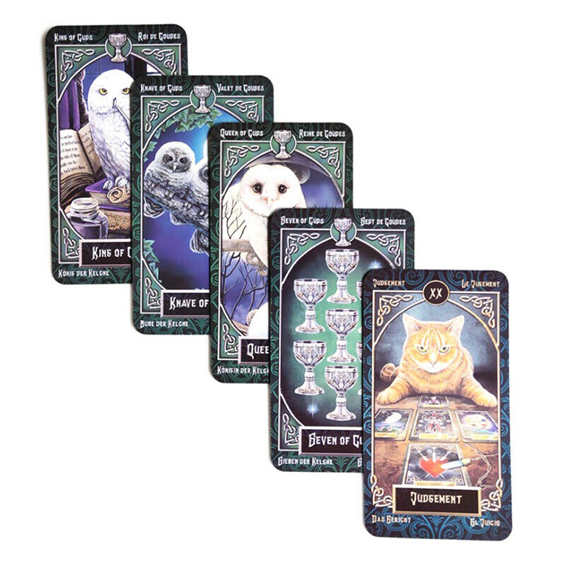 Tarot Familiars Cards Lisa Parker Board Game Deck Spanish Divination Game Ca Ew