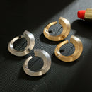 Punk Geometric Earrings Women Big Dangle Earrings Drop Modern Large Earring