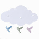 Clouds Wall Hook Key Holder Coat Hanger Storage Hanger Bathroom Rack  Home DecFT