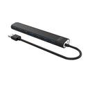 Power Super Speed Adapter Data Transmission Plug And Play USB3.0 Hub 7 Ports