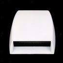 Universal Car decorative Air Flow Intake Scoop Bonnet Vent Cover Hood White